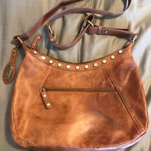 Born leather purse